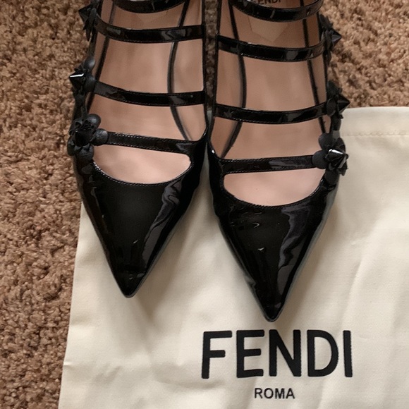 FENDI flower flats 38 - Picture 4 of 9